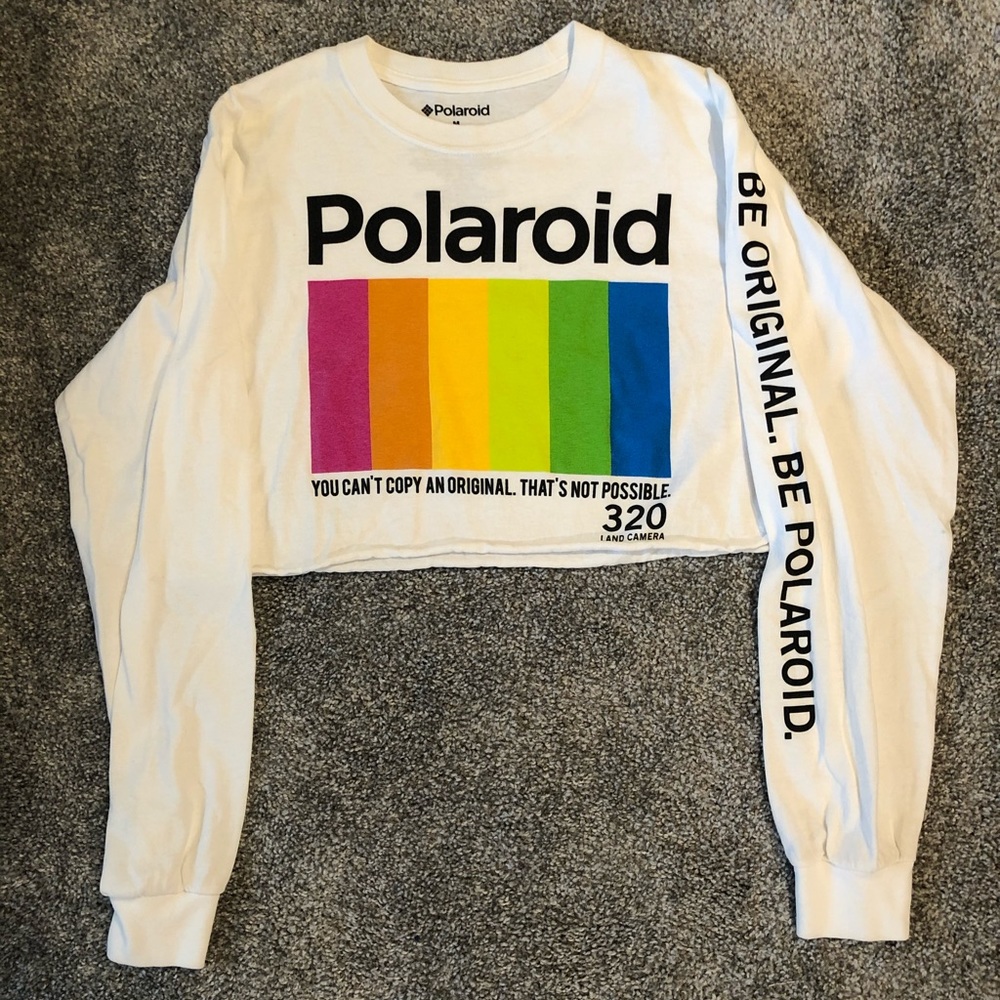 Long sleeve crop top